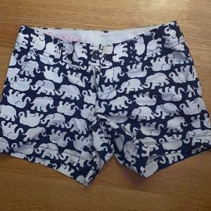 lilly pulitzer elephant shorts